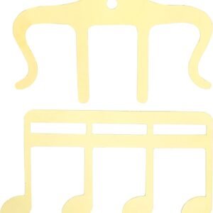 2 Pcs Gold Music Book Clip, Metal Sheet Page Holders Music Holders for Piano, Music Stands, Books Reading